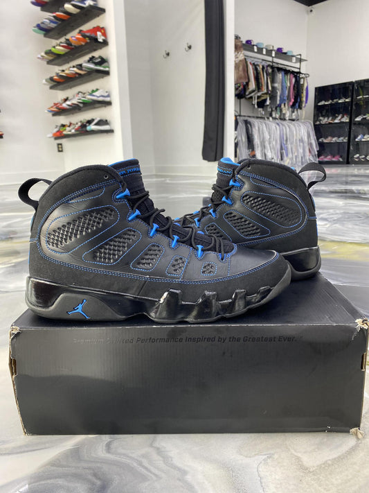 Jordan 9 "Photo Blue" Used Size 13