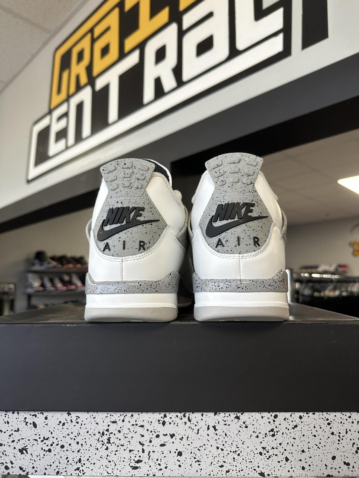 Jordan 4 "White Cement" Size 12 Used