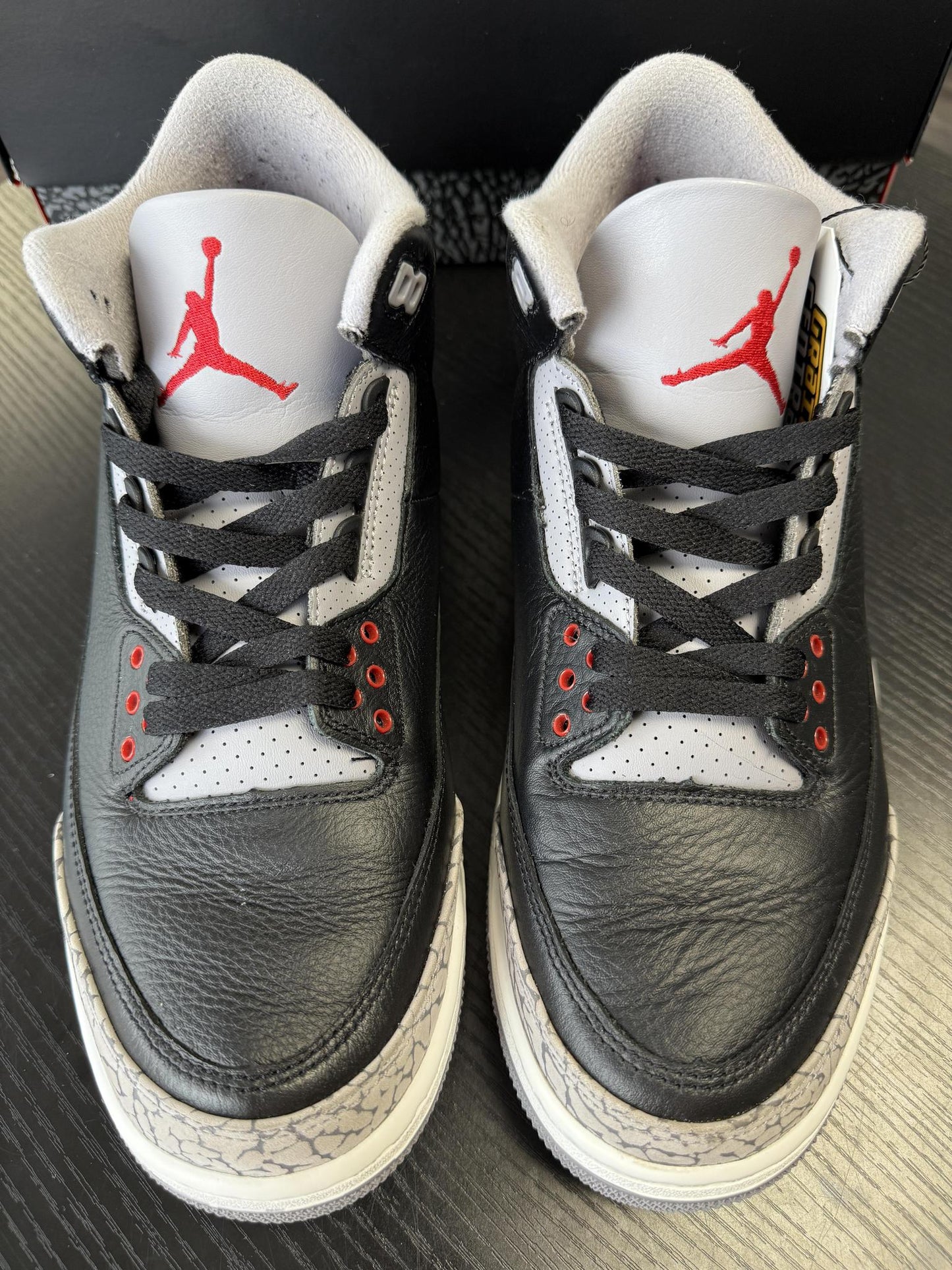 Jordan 3 "Black Cement" Used Size 11