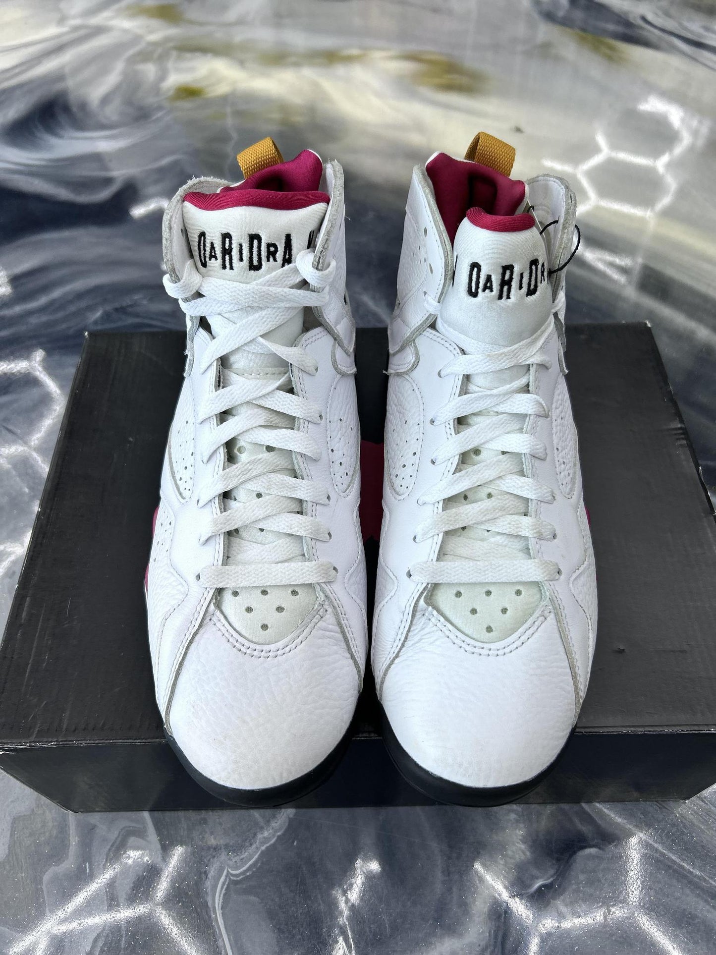 Jordan 7 "Cardinal" Used Size 8