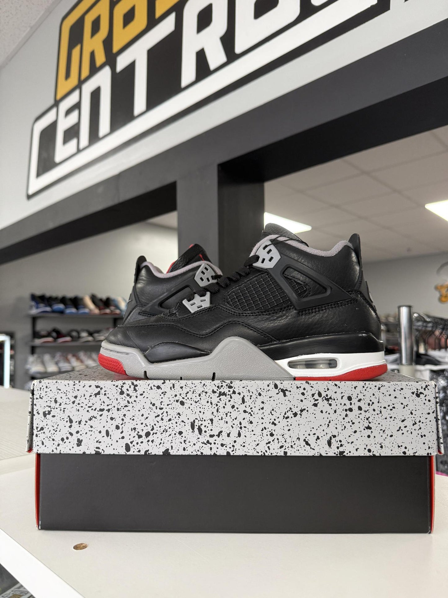 Jordan 4 "Bred Reimagined" Used Size 5Y/6.5W