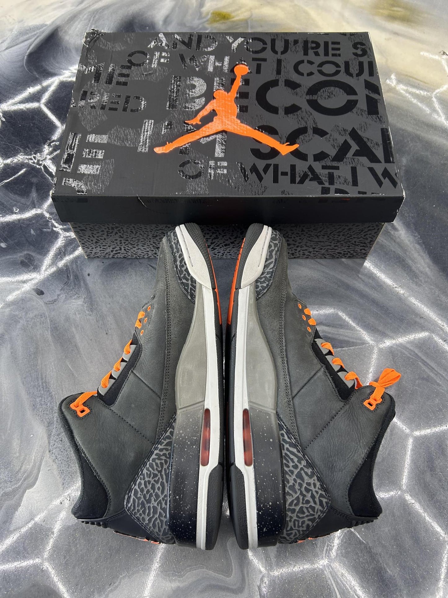 Jordan 3 "Fear" Used Size 13