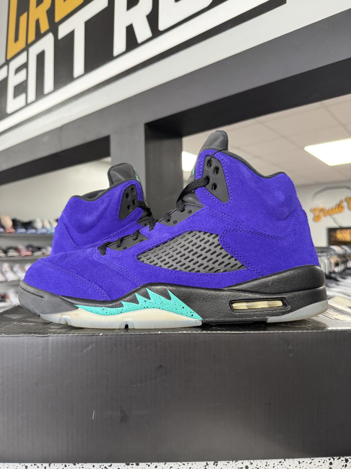 Jordan 5 "Alternate Grape" Used Size 12