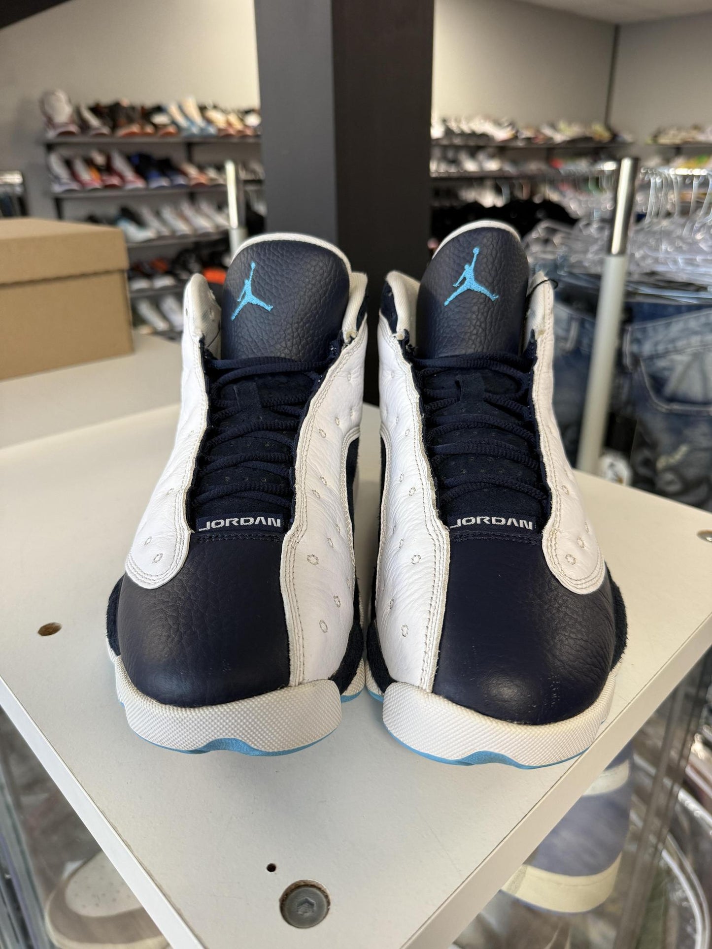 Jordan 13 "Obsidian" Used Size 8