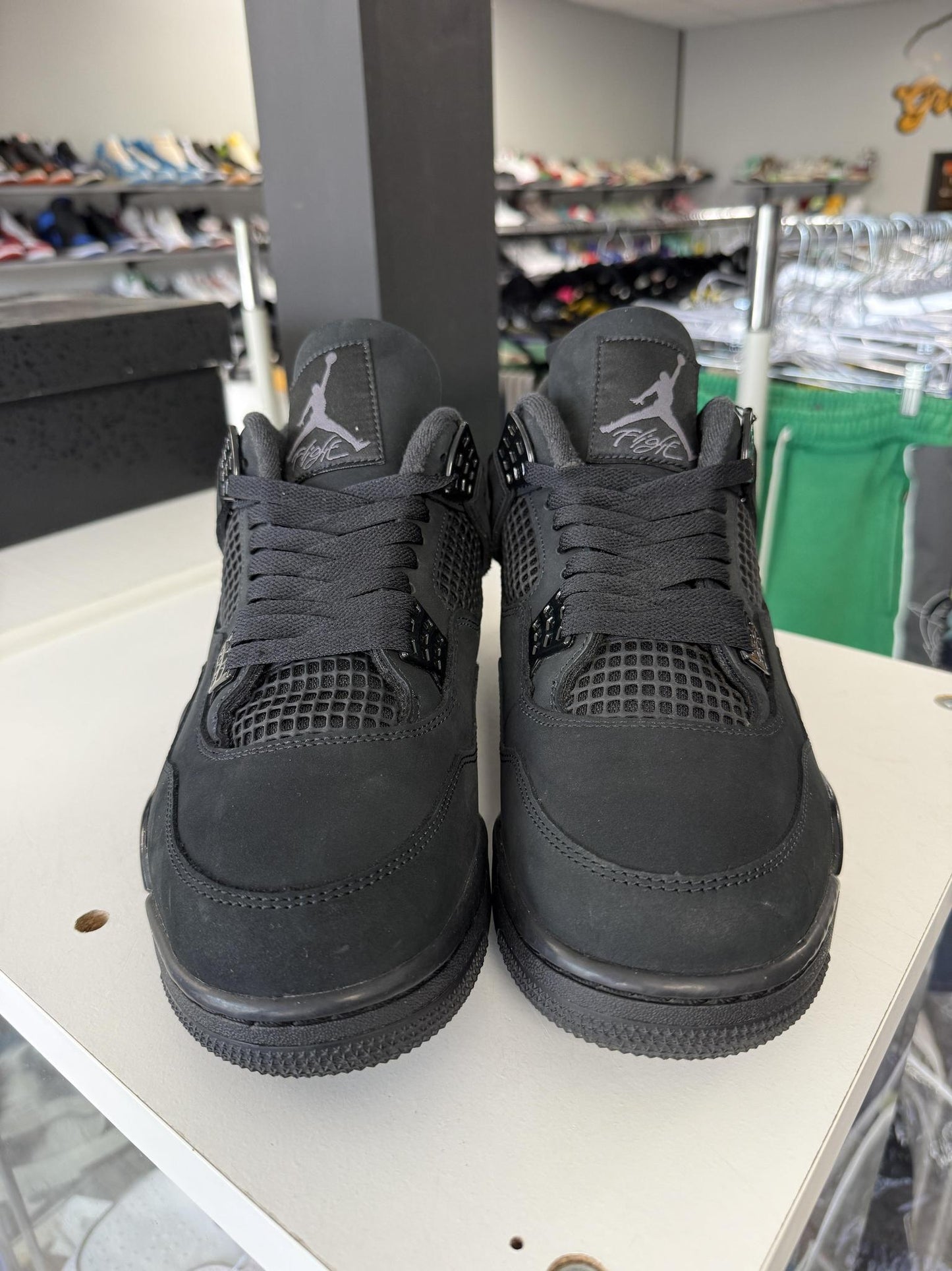 Jordan 4 "Black Cat" Used Size 11.5