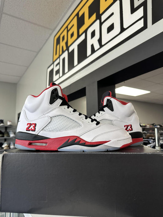 Jordan 5 "Fire Red" Used Size 13