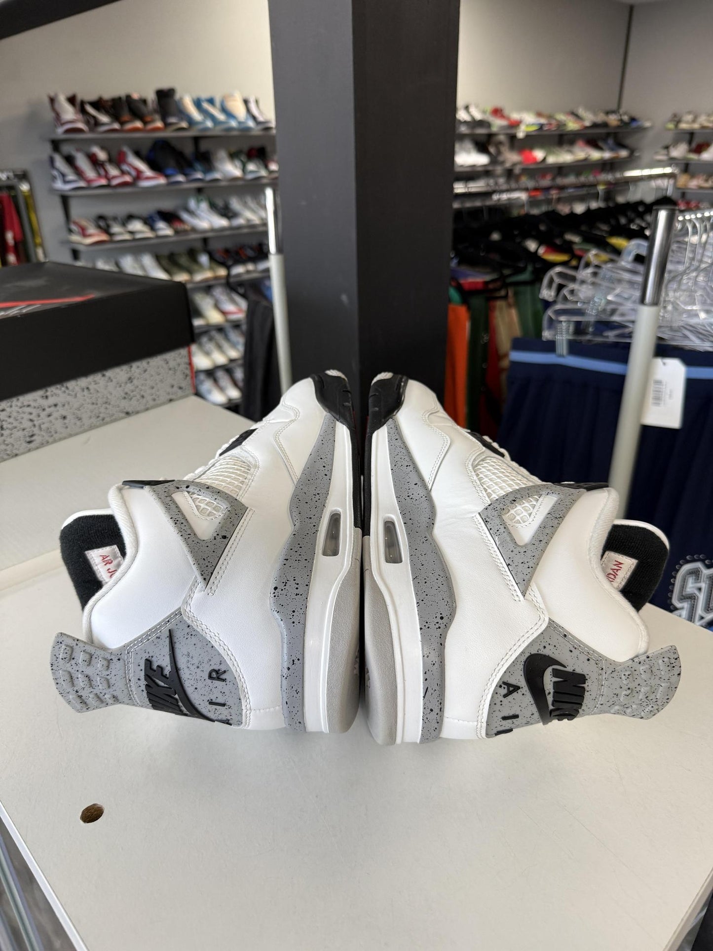 Jordan 4 "White Cement" Used Size 11