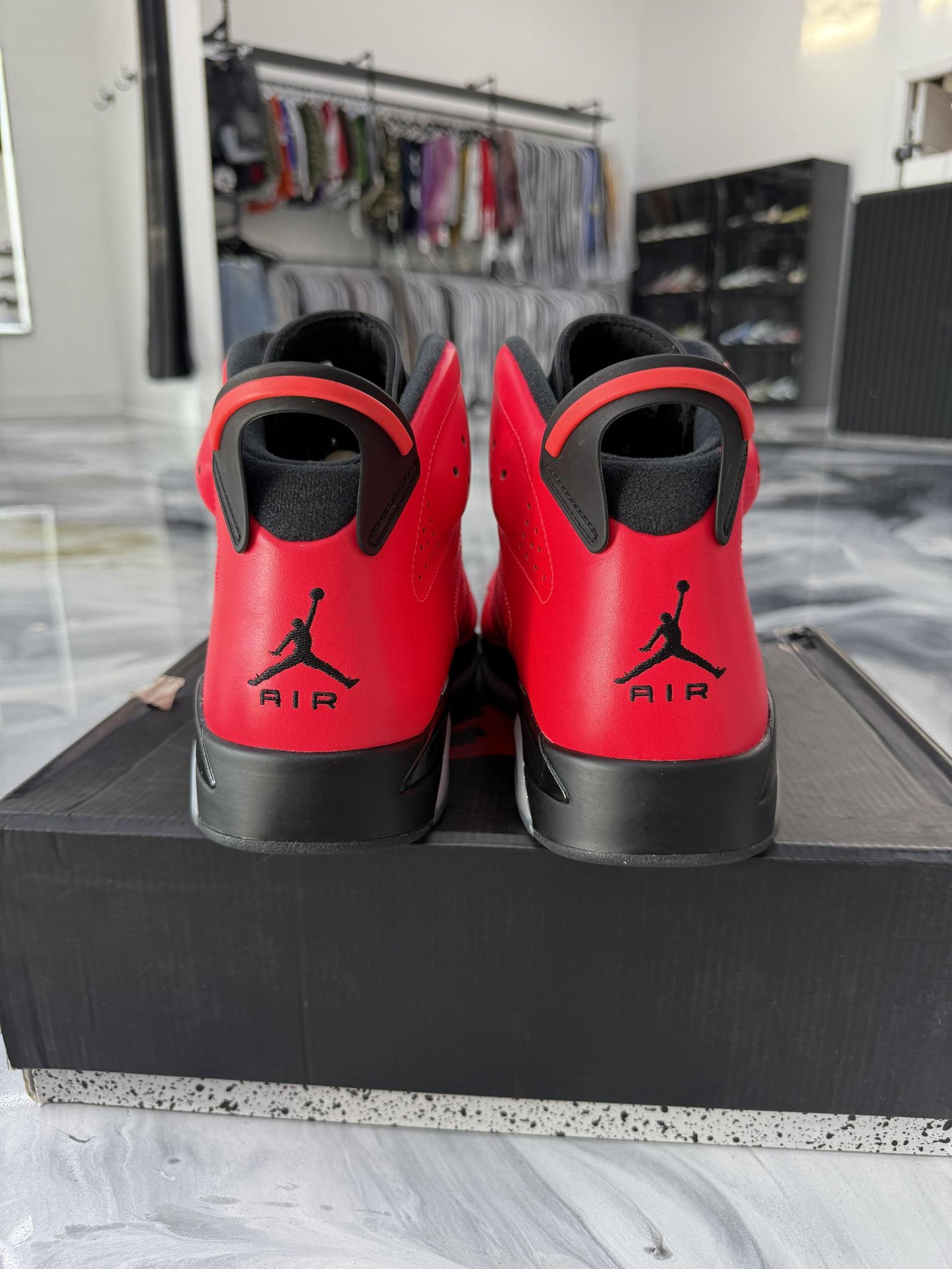 Jordan 6 "Infrared 23" Used Size 14