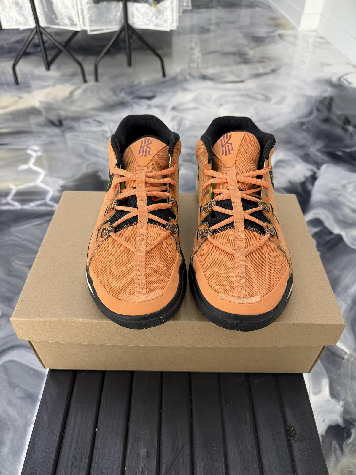 Nike Kyrie Flytrap 6 "Orange Trance" Used Size 10.5