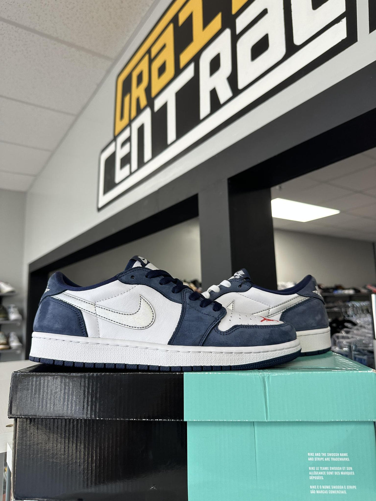 Jordan 1 Low SB x Eric Kostin Midnight Navy