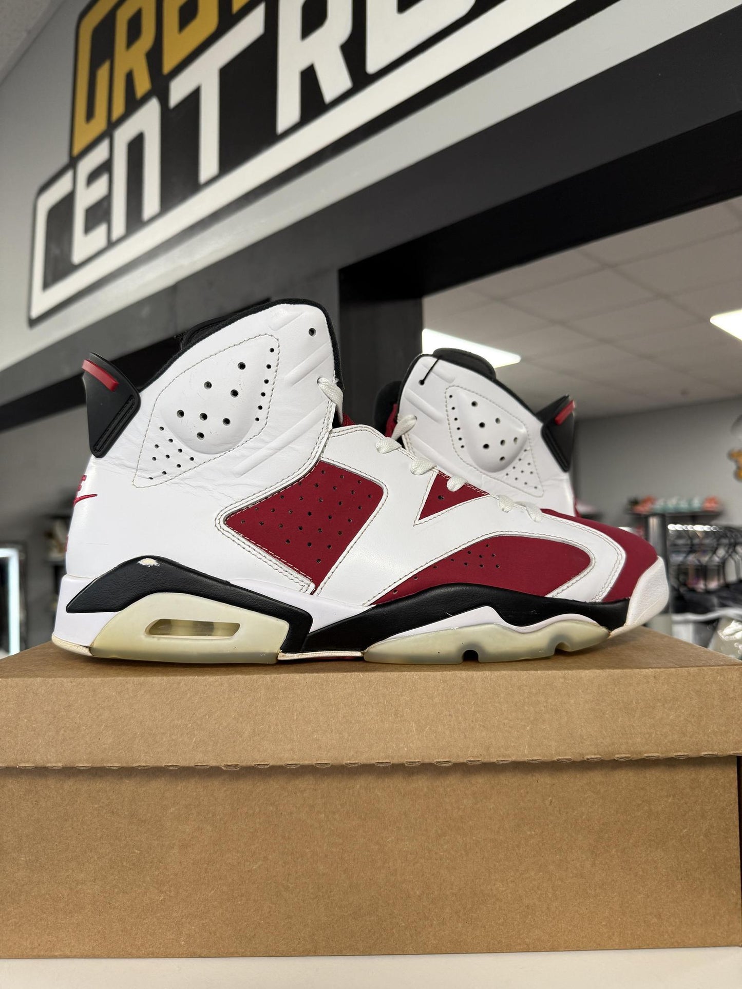 Jordan 6 "Carmine" Used Size 13