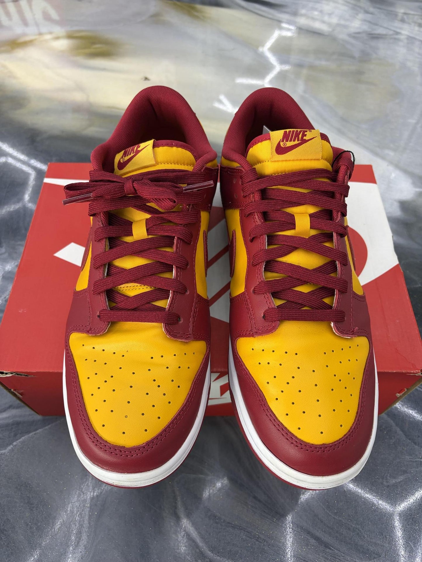 Nike Dunk Low "Midas Gold" Used Size 12