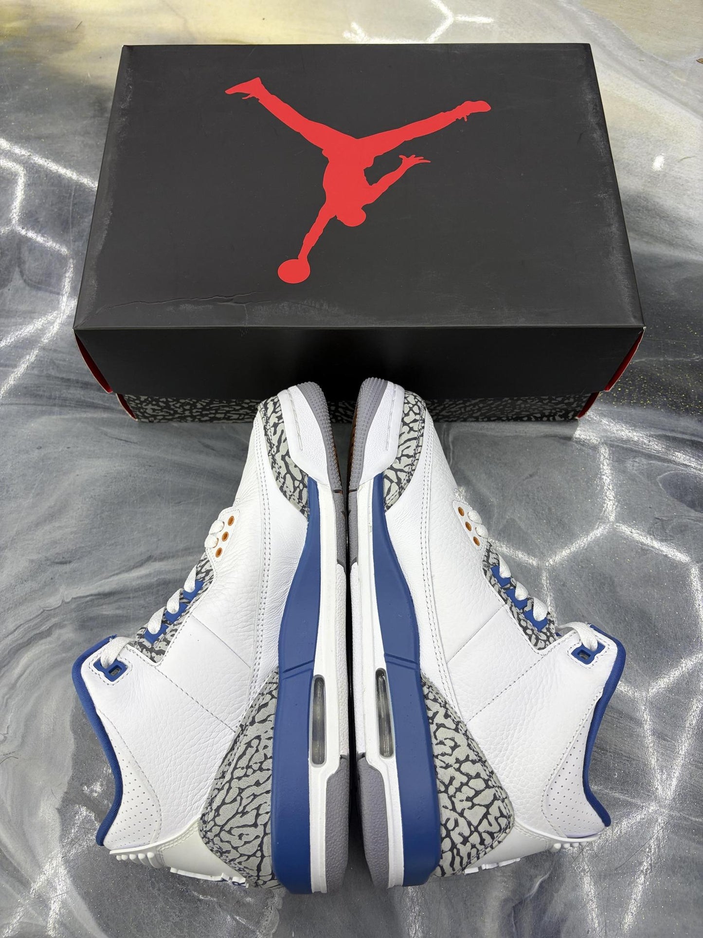 Jordan 3 "Wizard" Used Size 6.5Y/8W
