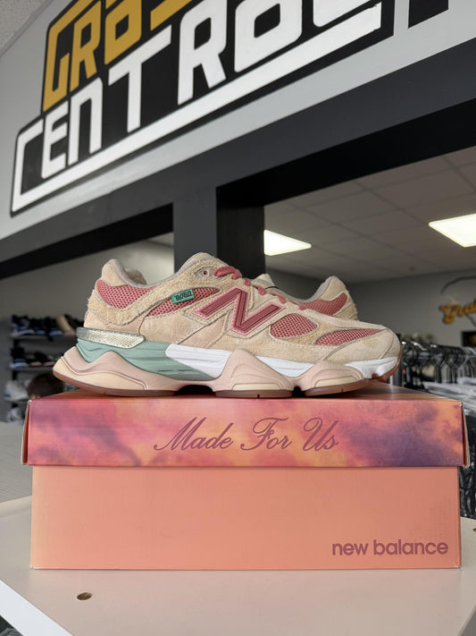 New Balance 9060 x JFG "Cookie Pink" Used Size 9.5