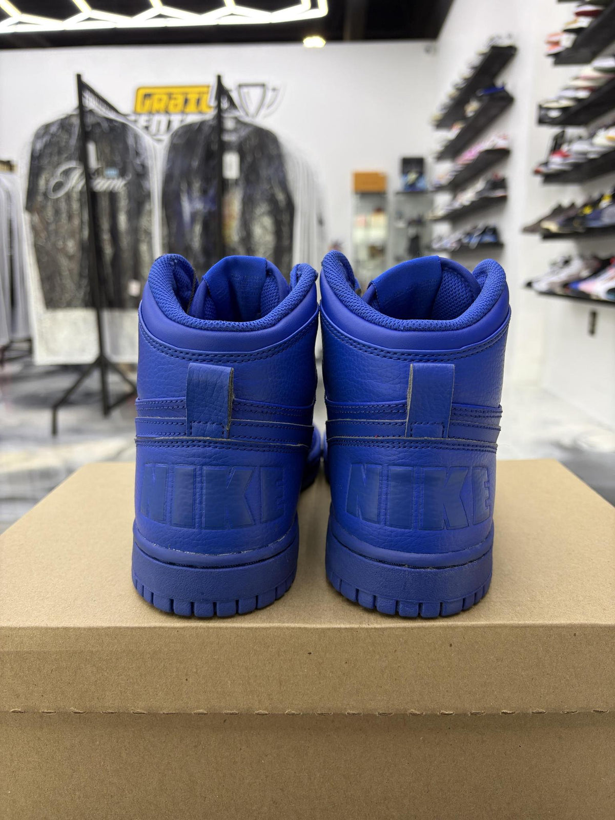 Nike Big High "Royal" Used Size 7.5