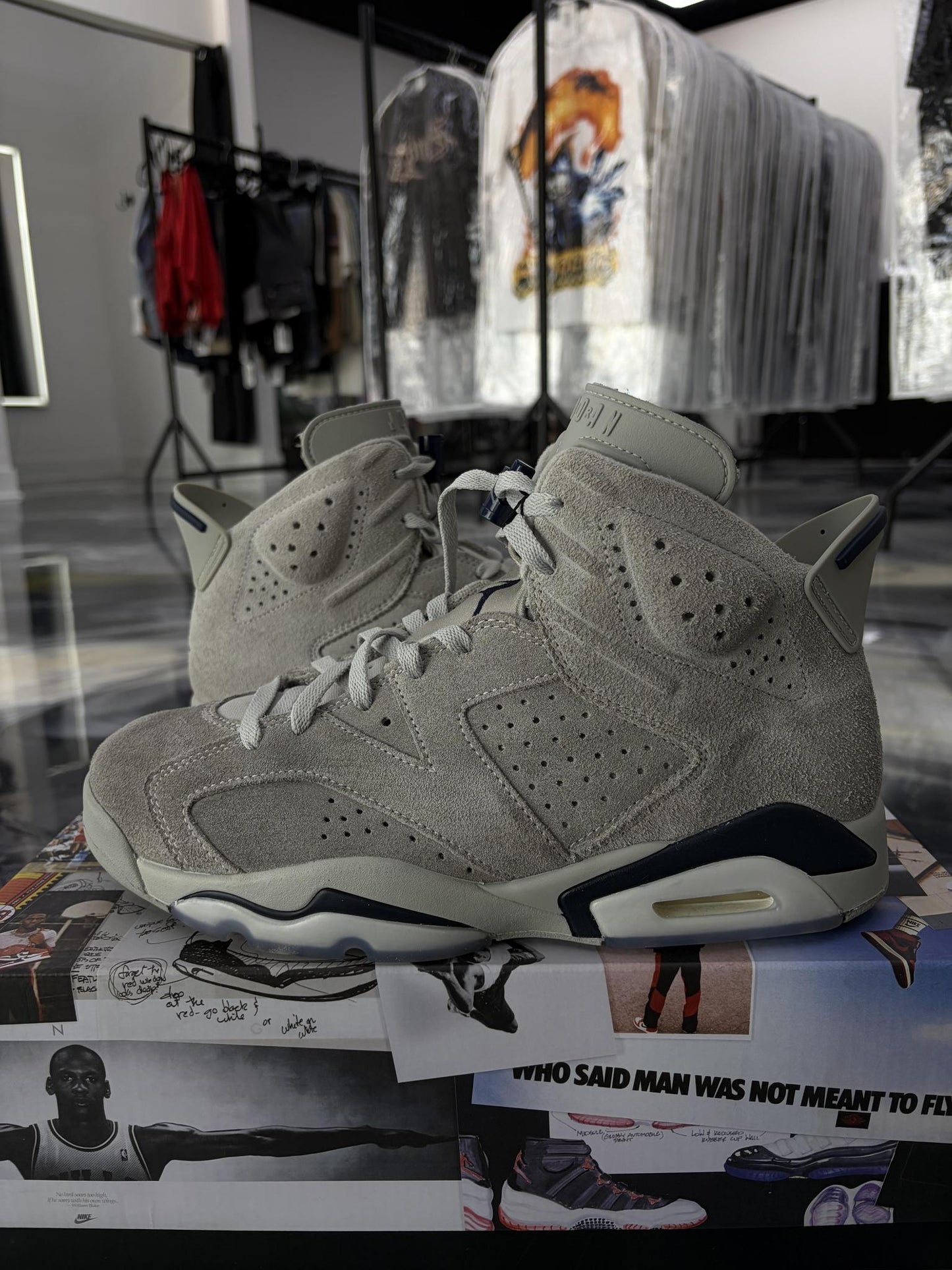 Jordan 6 "Georgetown" Used Size 10