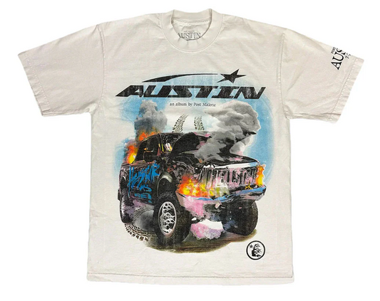 Hellstar Post Malone Austin Tee Cream