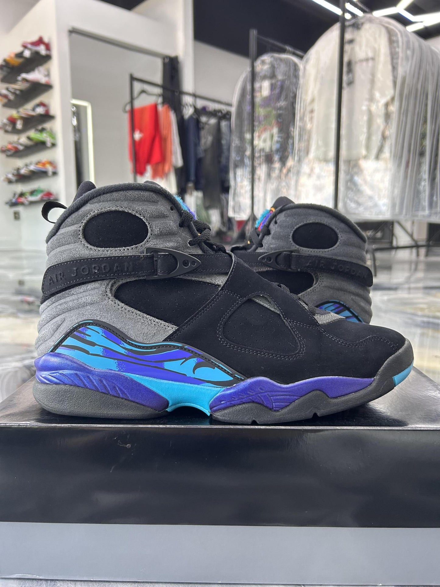 Jordan 8 "Aqua" Used Size 10.5