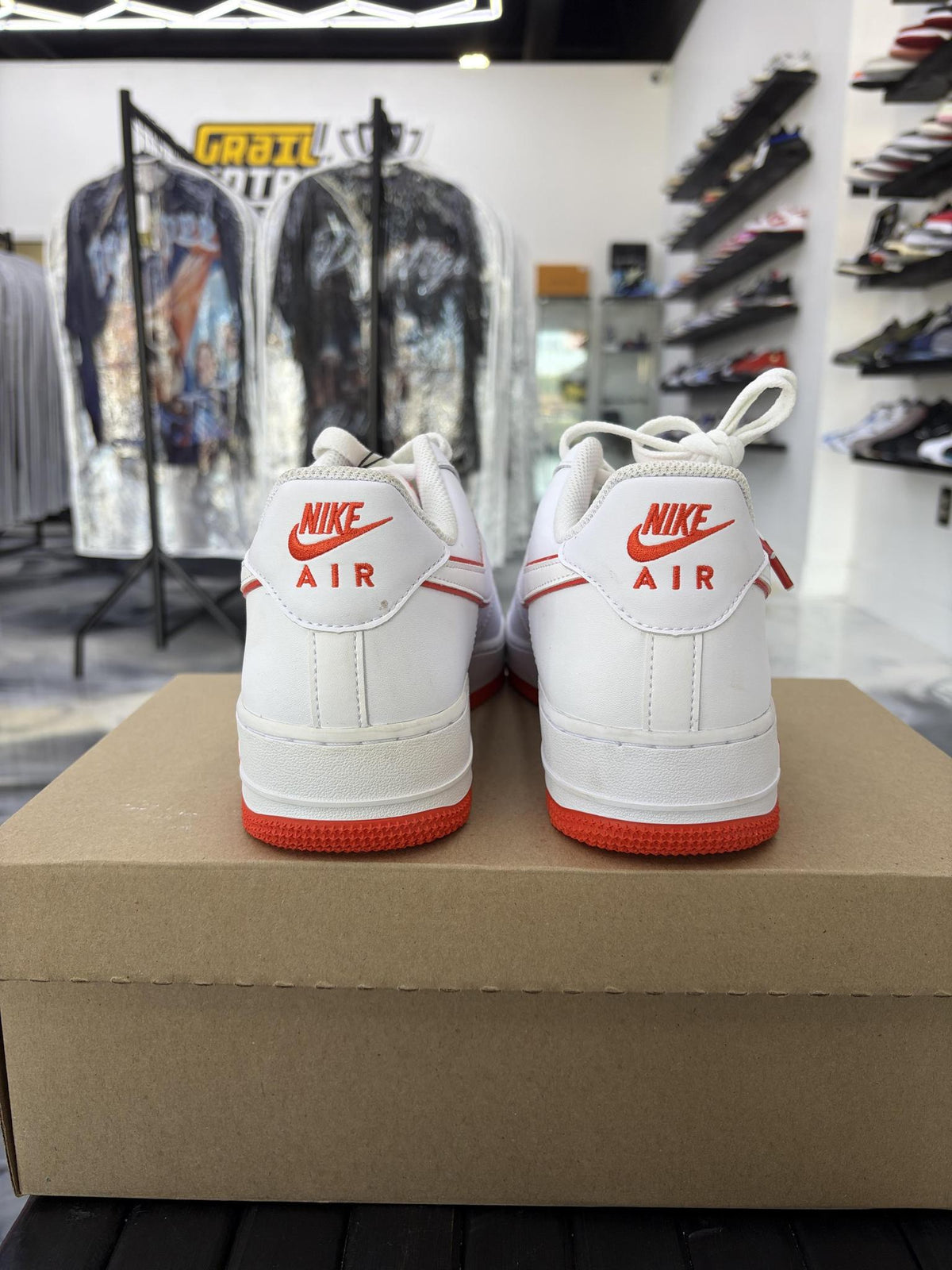 Nike Air Force 1 Low "Picante Red" Used Size 10