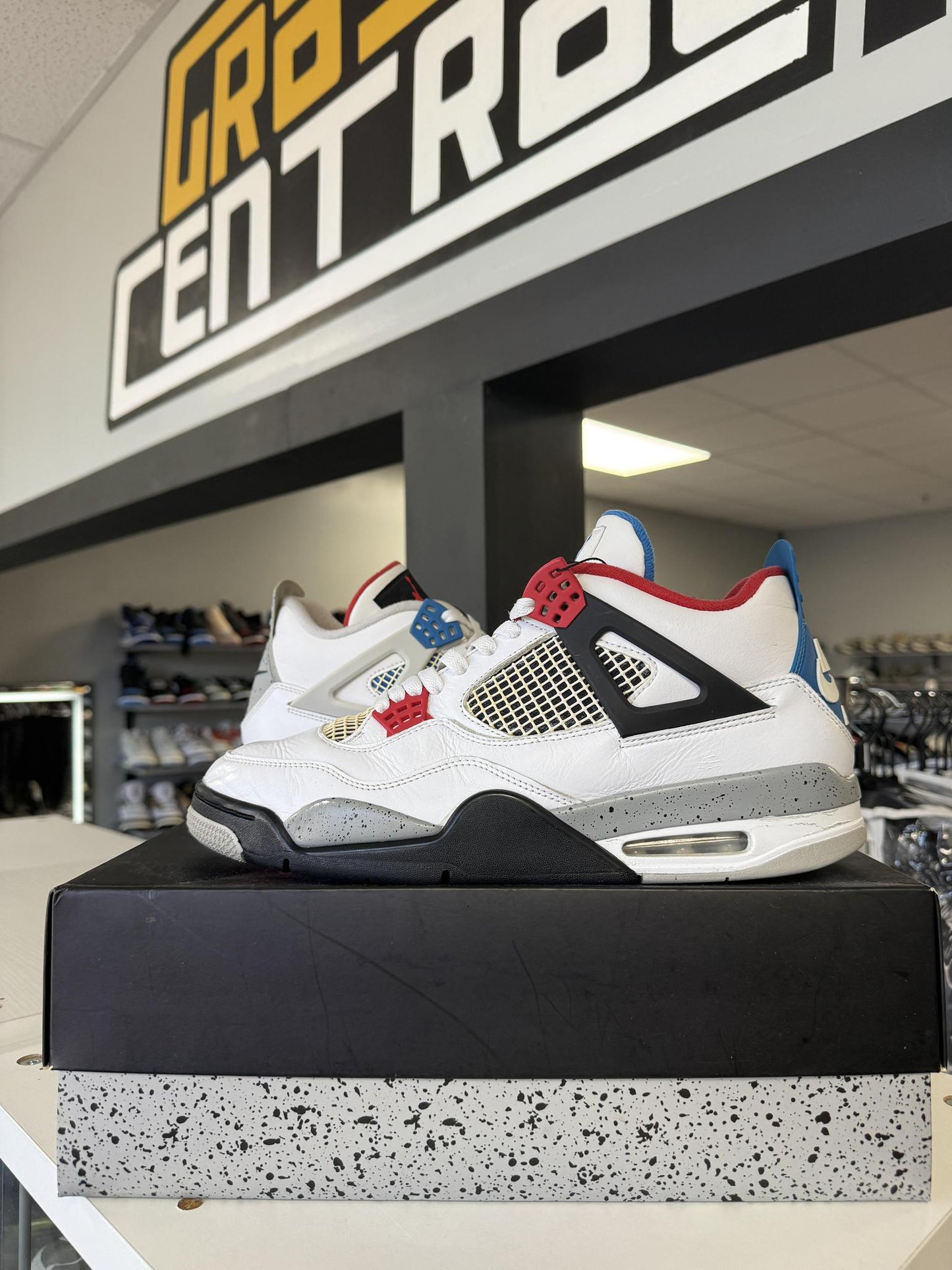 Jordan 4 "What The" Used Size 12