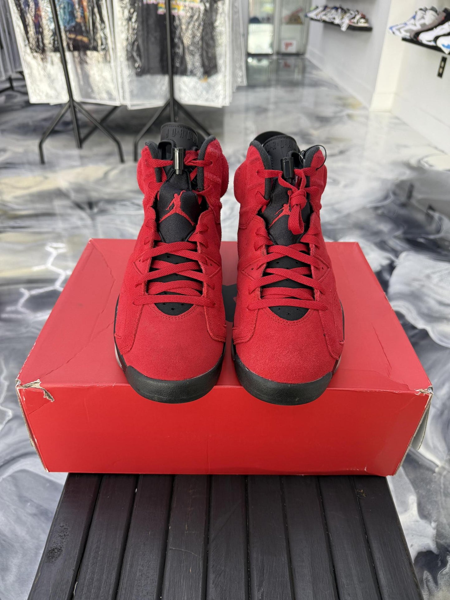 Jordan 6 "Toro Bravo" Used Size 11