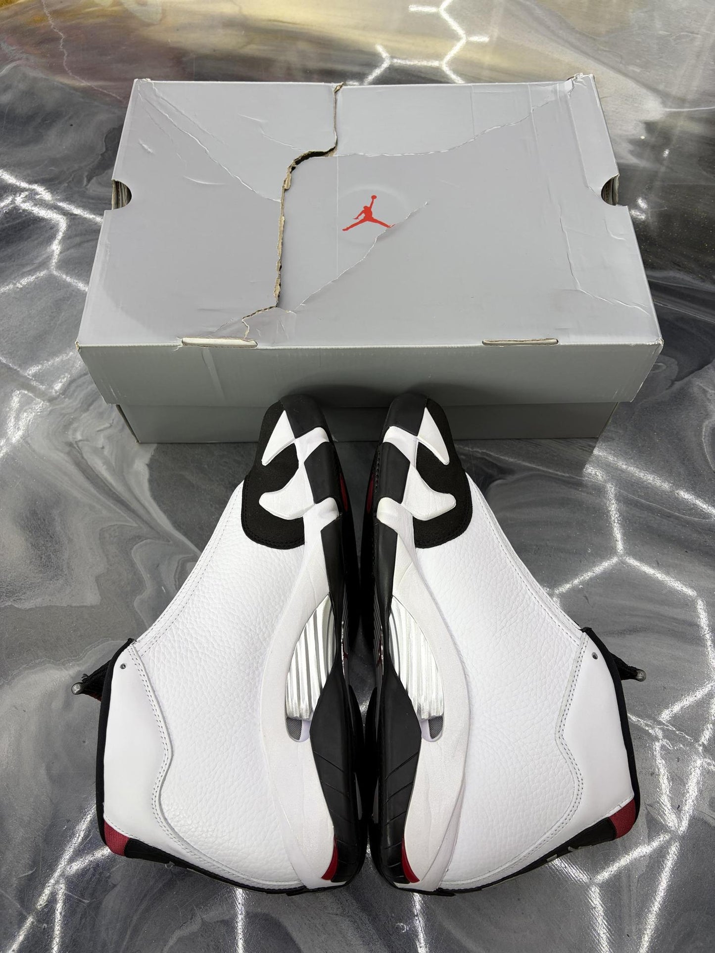 Jordan 14 "Black Toe" Used Size 12