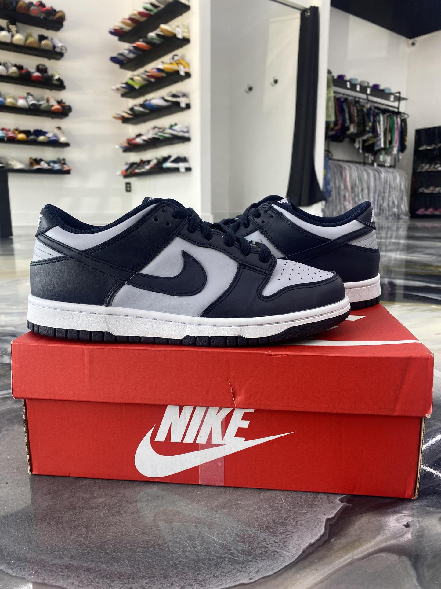 Nike Dunk Low "Georgetown" Used Size 6Y/7.5W