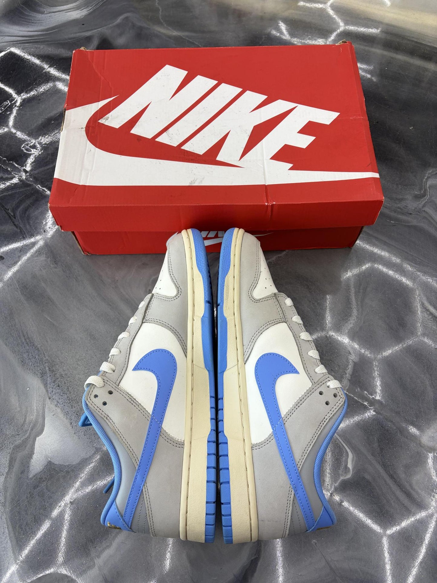 Nike Dunk Low "Athletic Dept University Blue" Used Size 10.5