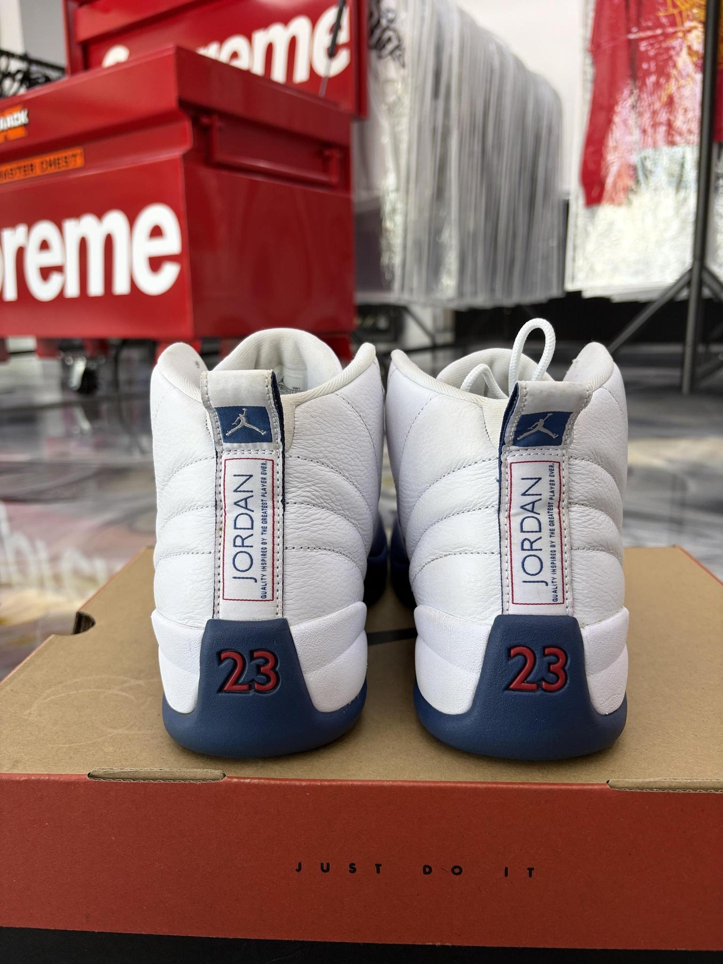 Jordan 12 "French Blue" Used Size 9.5