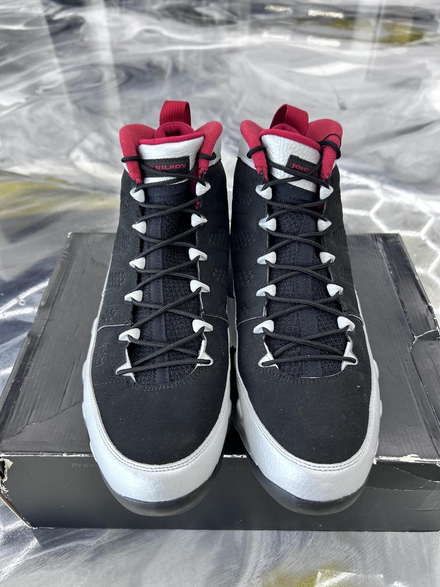 Jordan 9 Kilroy Used Size 12