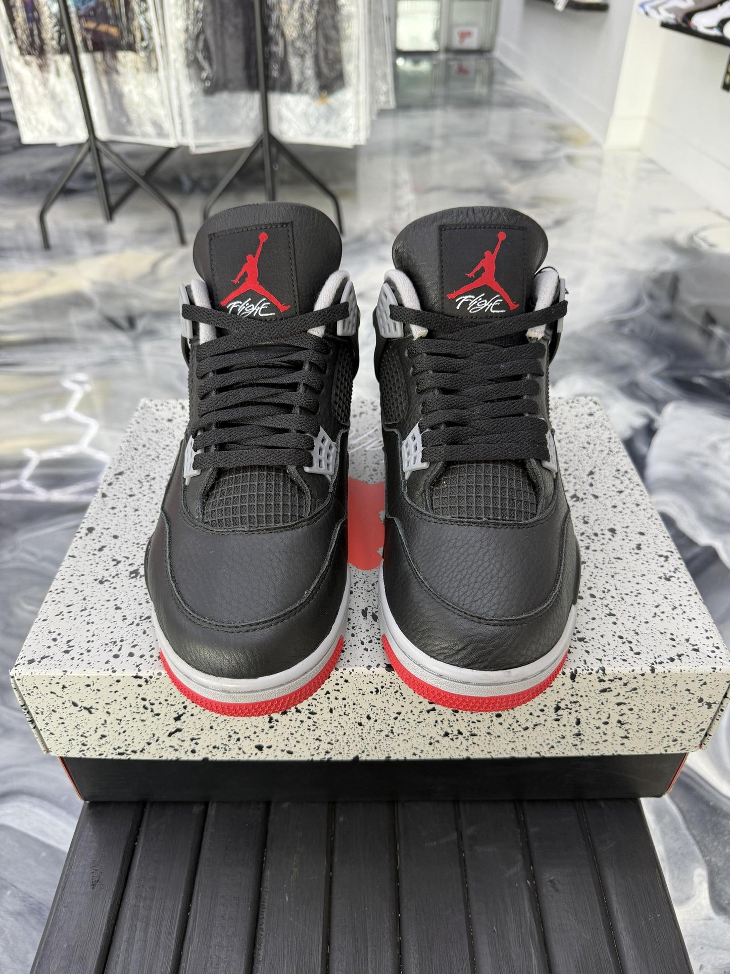 Jordan 4 "Bred Reimagined" Used Size 10