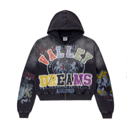 Vale Blasted Zip Up "Multi Color"