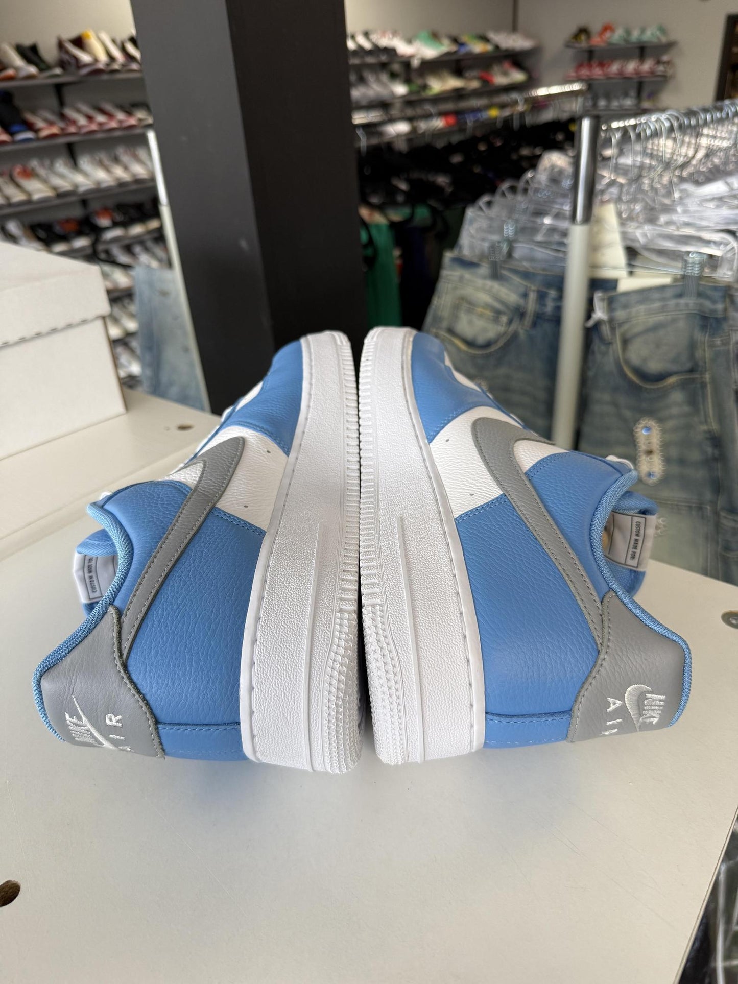 Nike Air Force 1 Low "University Blue" ID Used Size 12