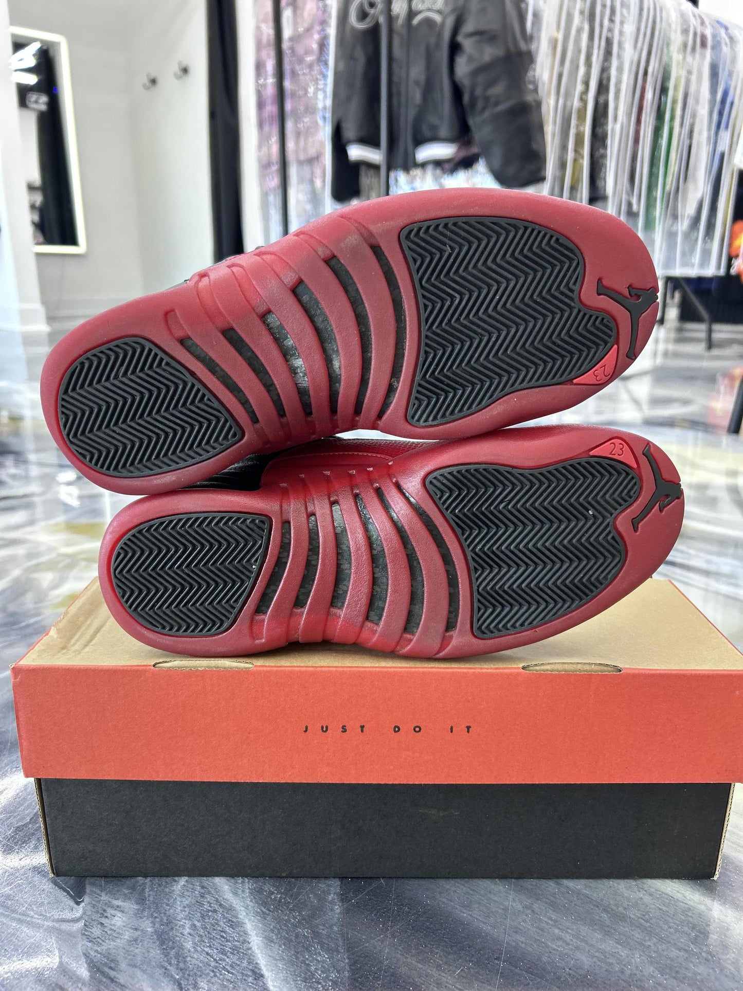 Jordan 12 "Flu Game" Used Size 9.5