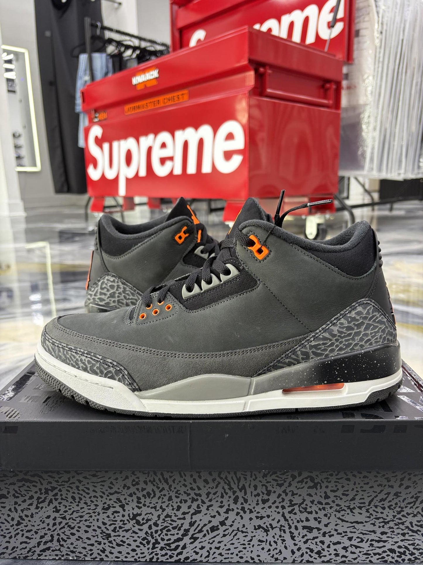 Jordan 3 "Fear" Used Size 12.5