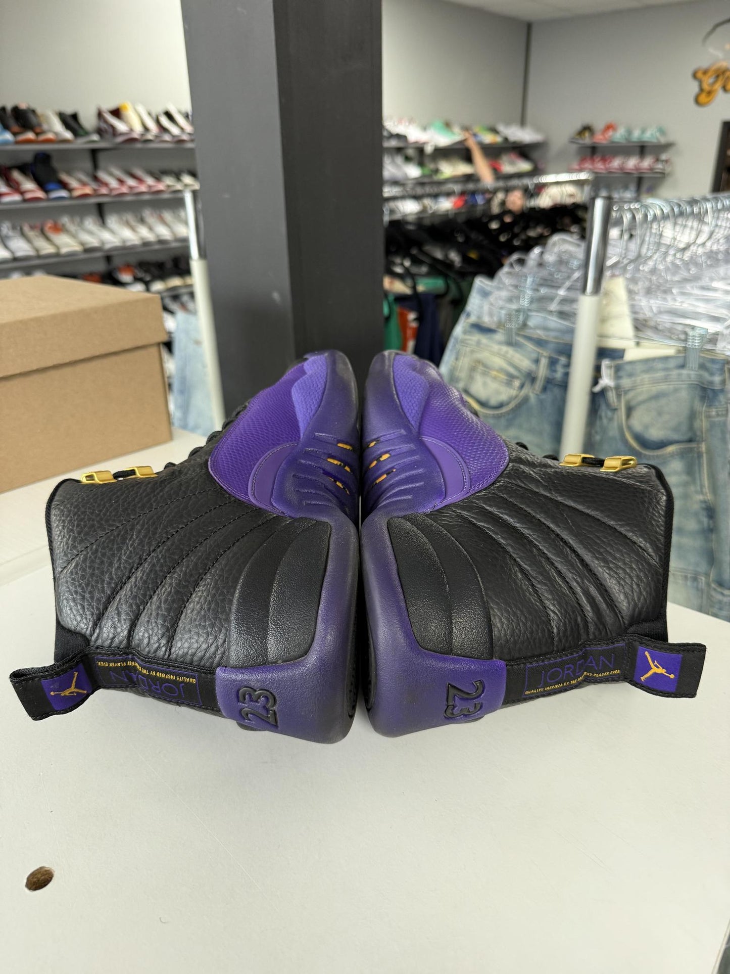 Jordan 12 "Field Purple" Used Size 11