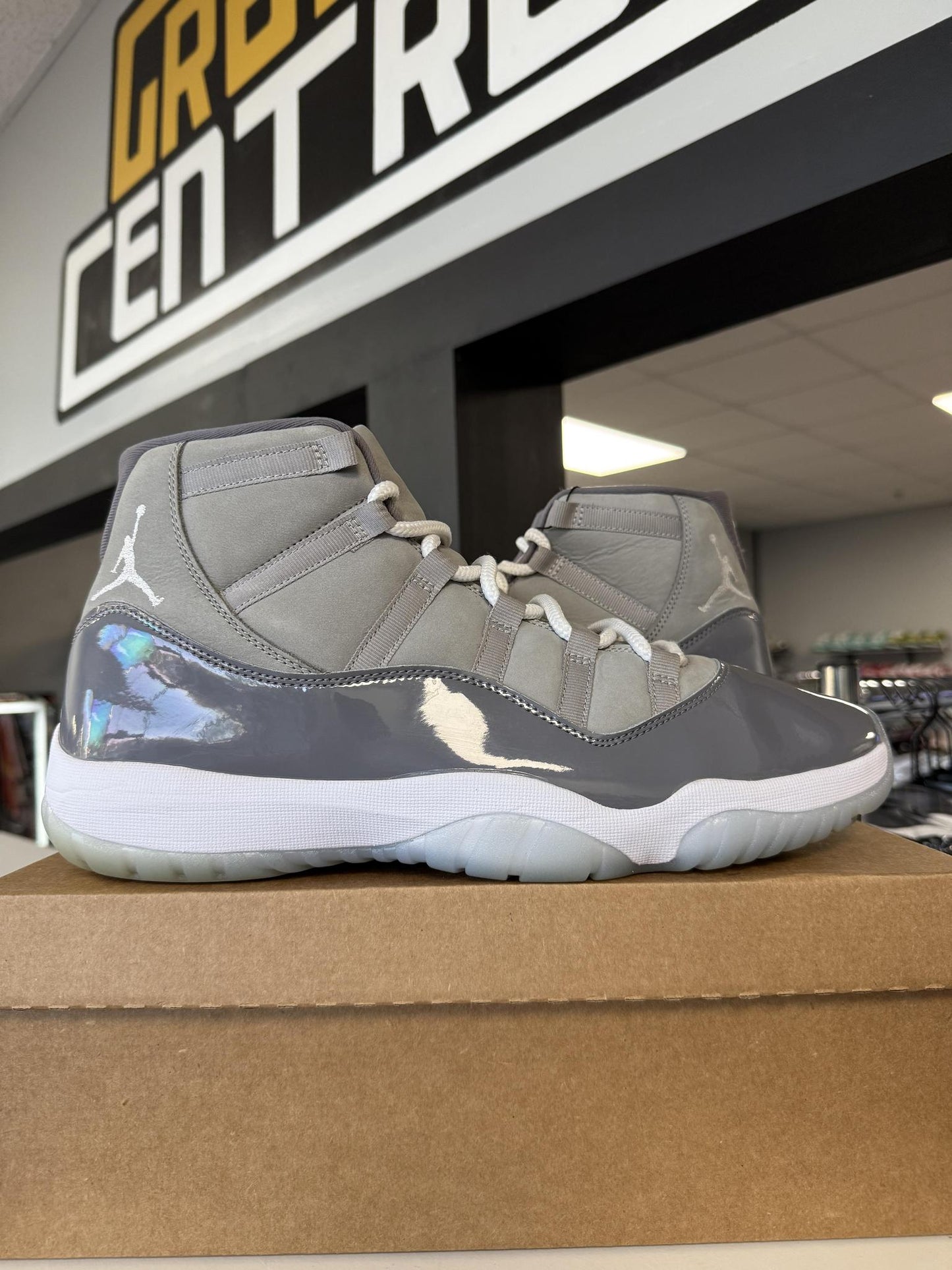 Jordan 11 "Cool Grey" Used Size 14