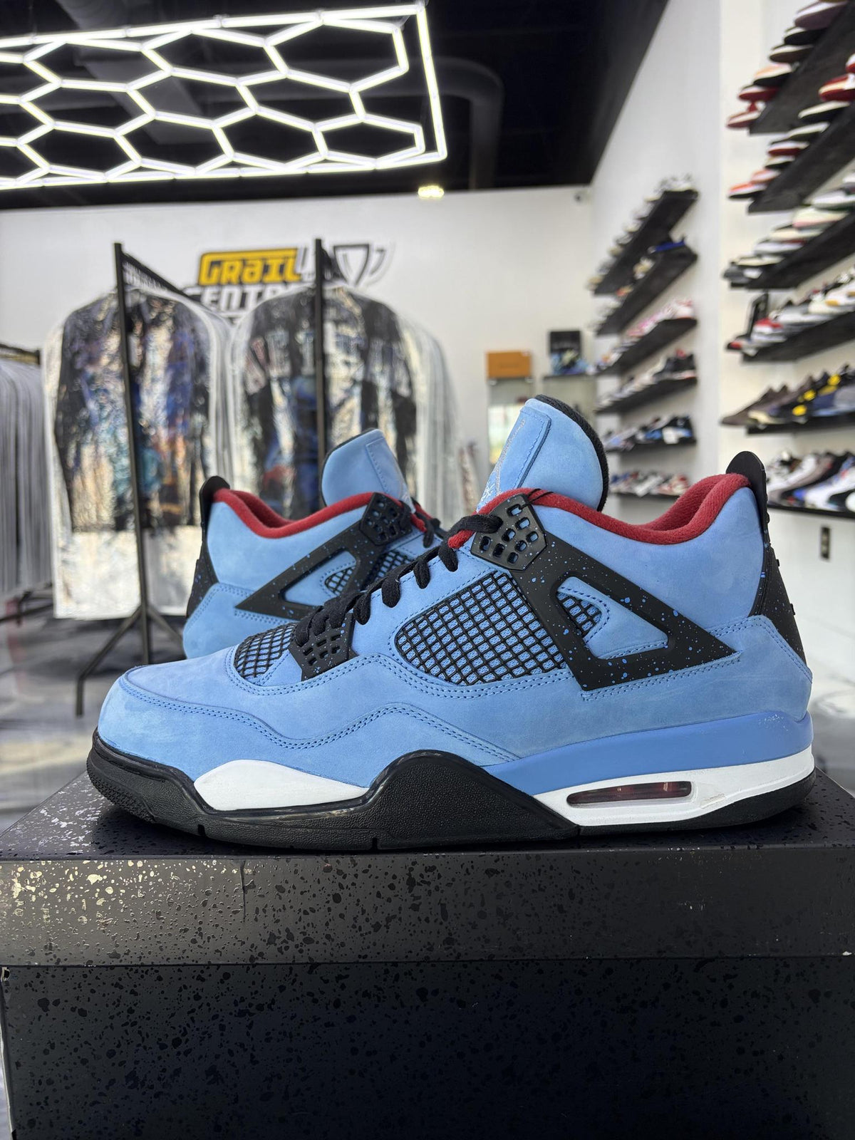 Jordan 4 x Travis Scott "Cactus Jack" Used Size 14