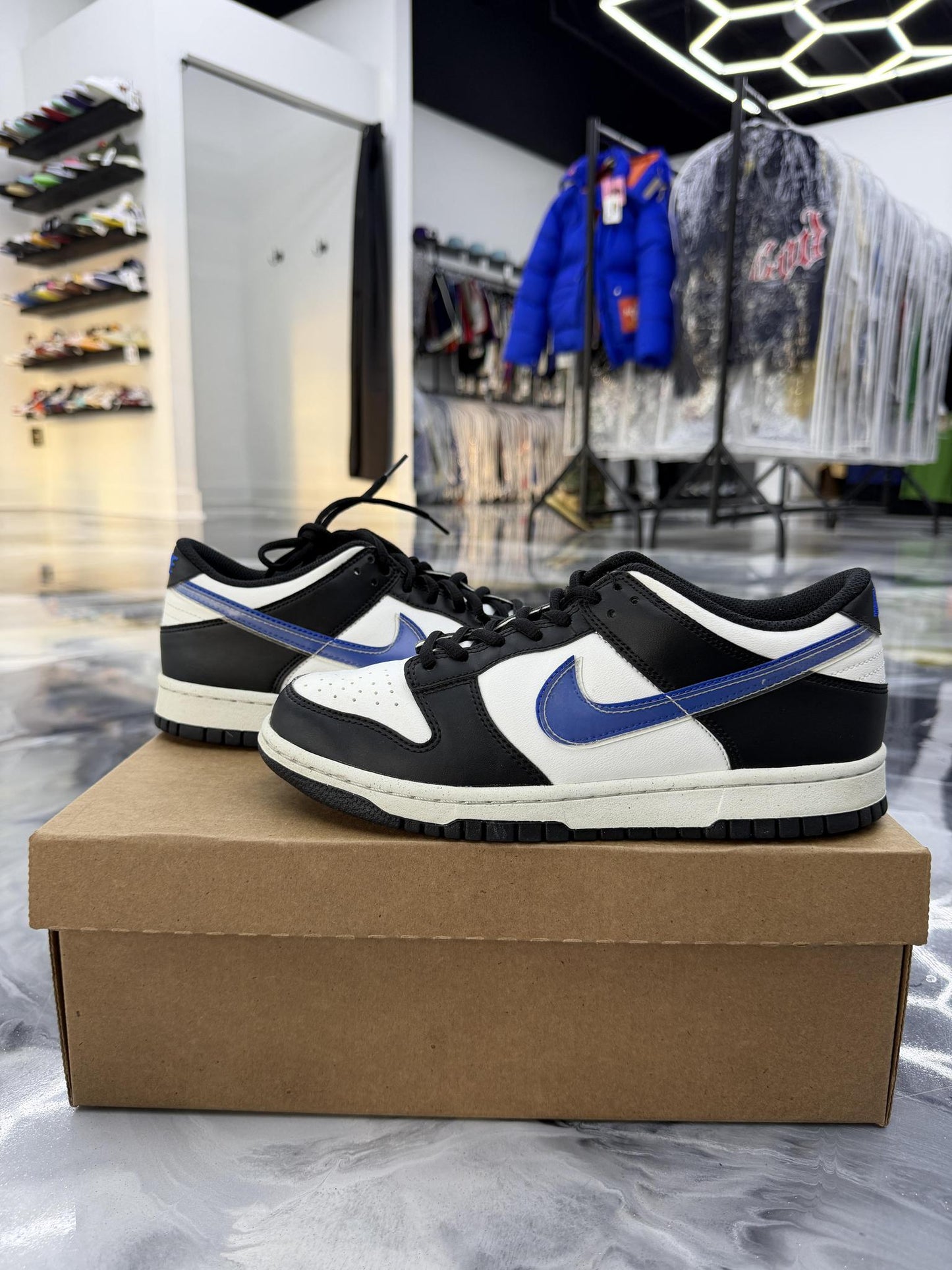 Nike Dunk Low TPU Swoosh Used Size 7Y/8.5W