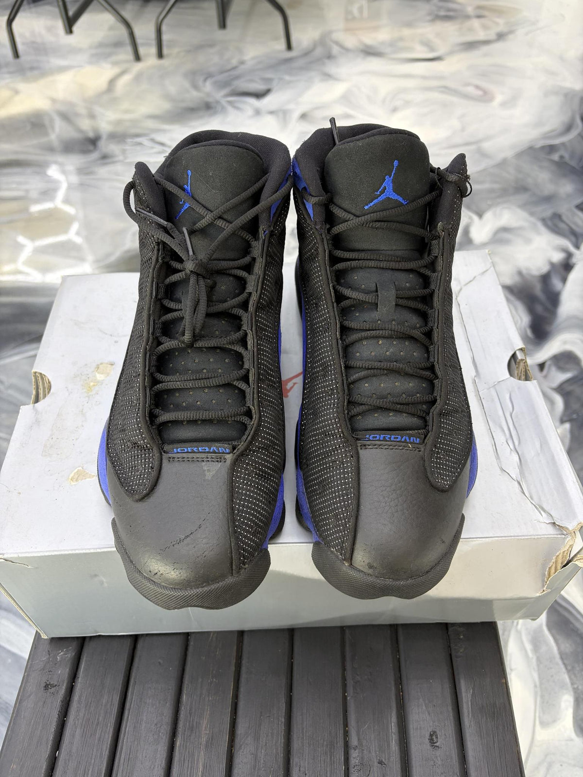 Jordan 13 "Hyper Royal" Used Size 9.5
