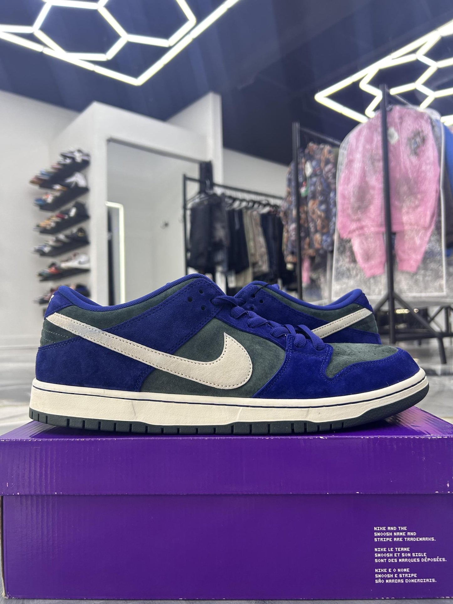 Nike SB Dunk Low "Deep Royal Blue" Used Size 15