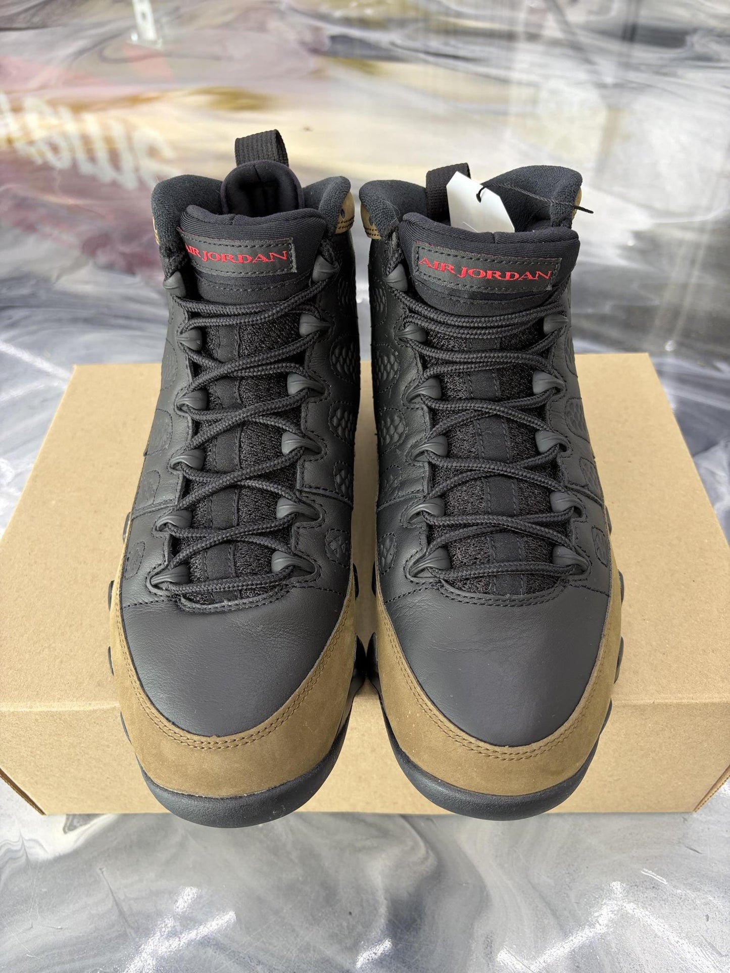 Jordan 9 "Olive" Used Size 8