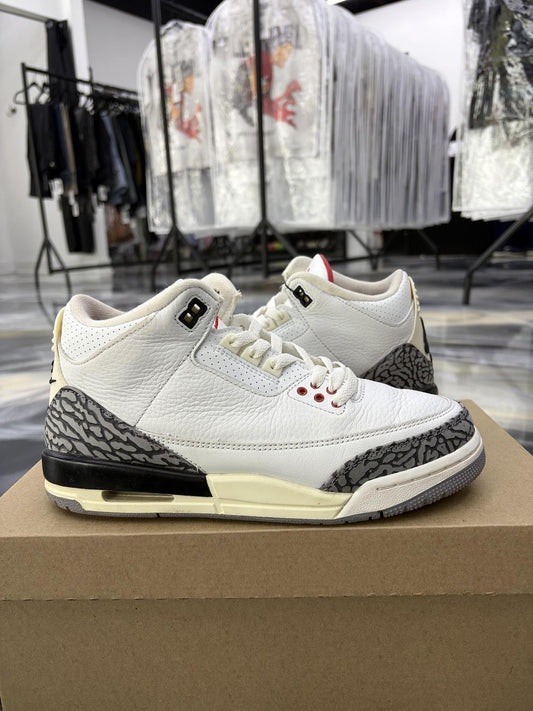 Jordan 3 "Reimagined" Used Size 7Y/8.5W