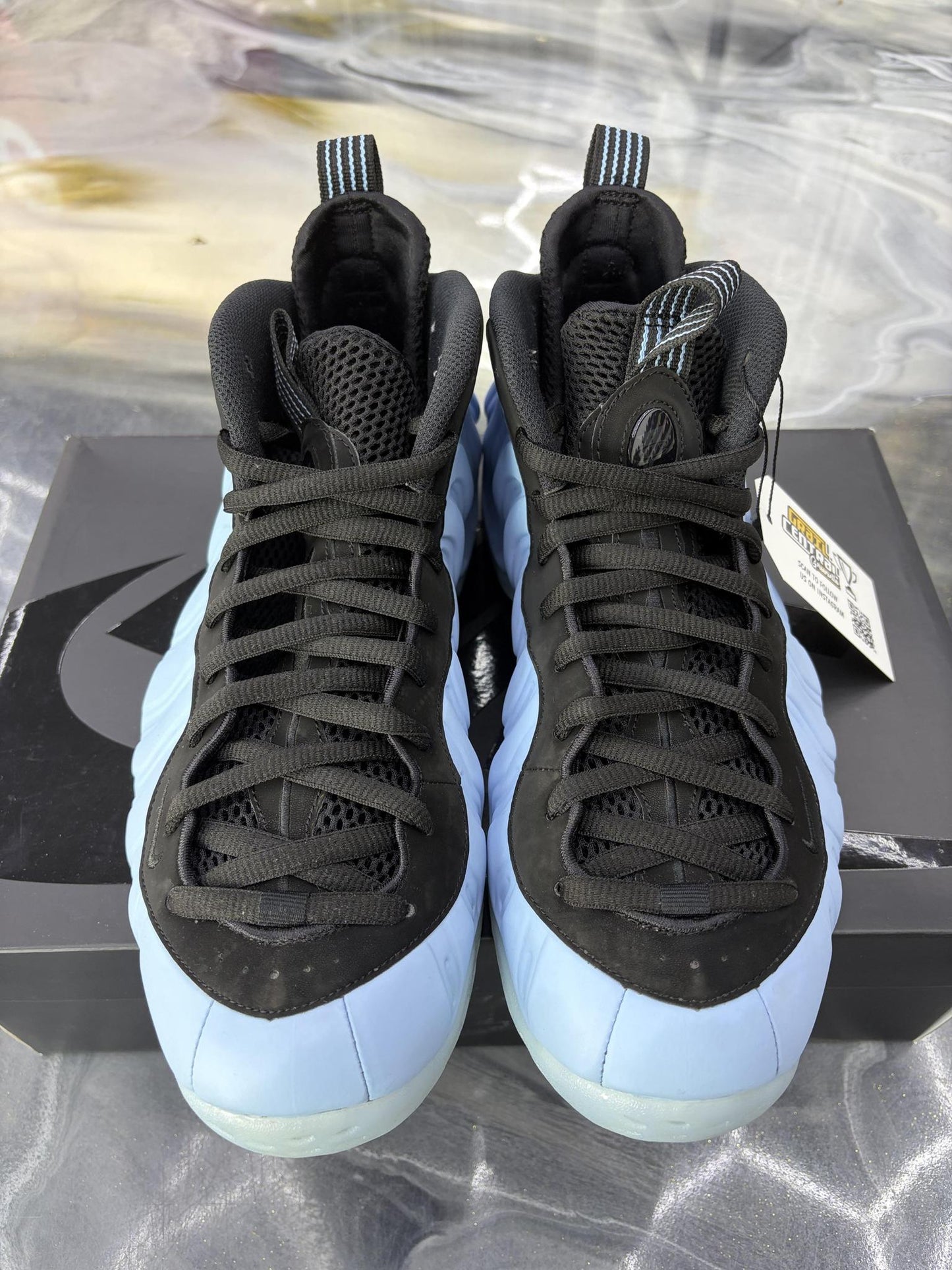 Nike Foamposite One "Psychic Blue" Used Size 11