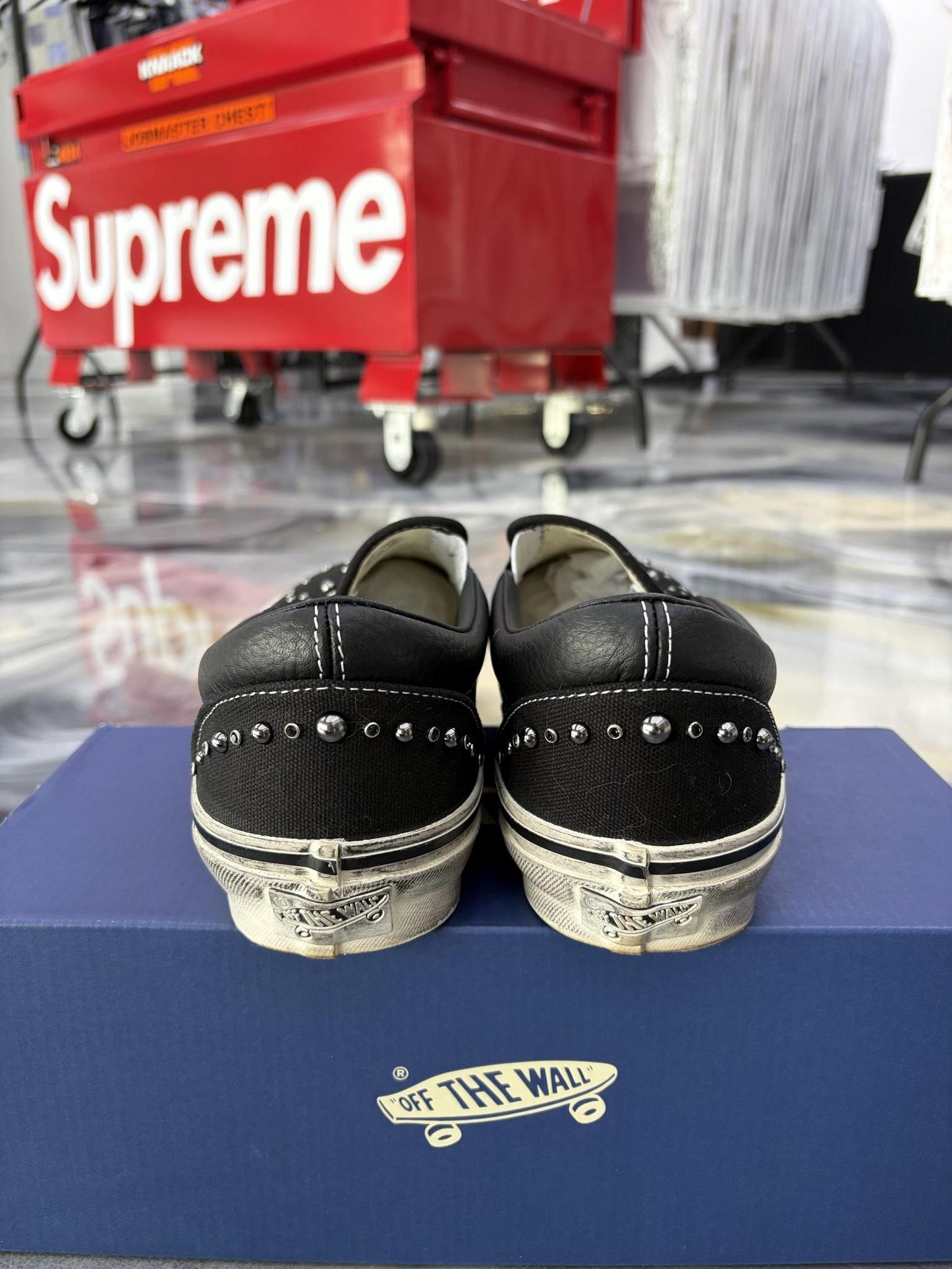 Vans LX Classic 98 Pearlized "Blackout" Used Size 11.5