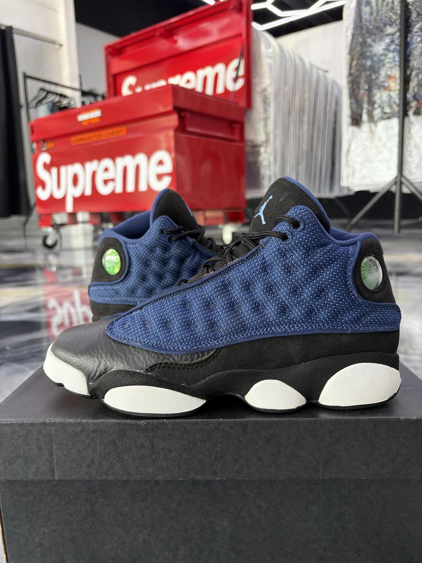 Jordan 13 "Flint" Used Size 7Y/8.5W