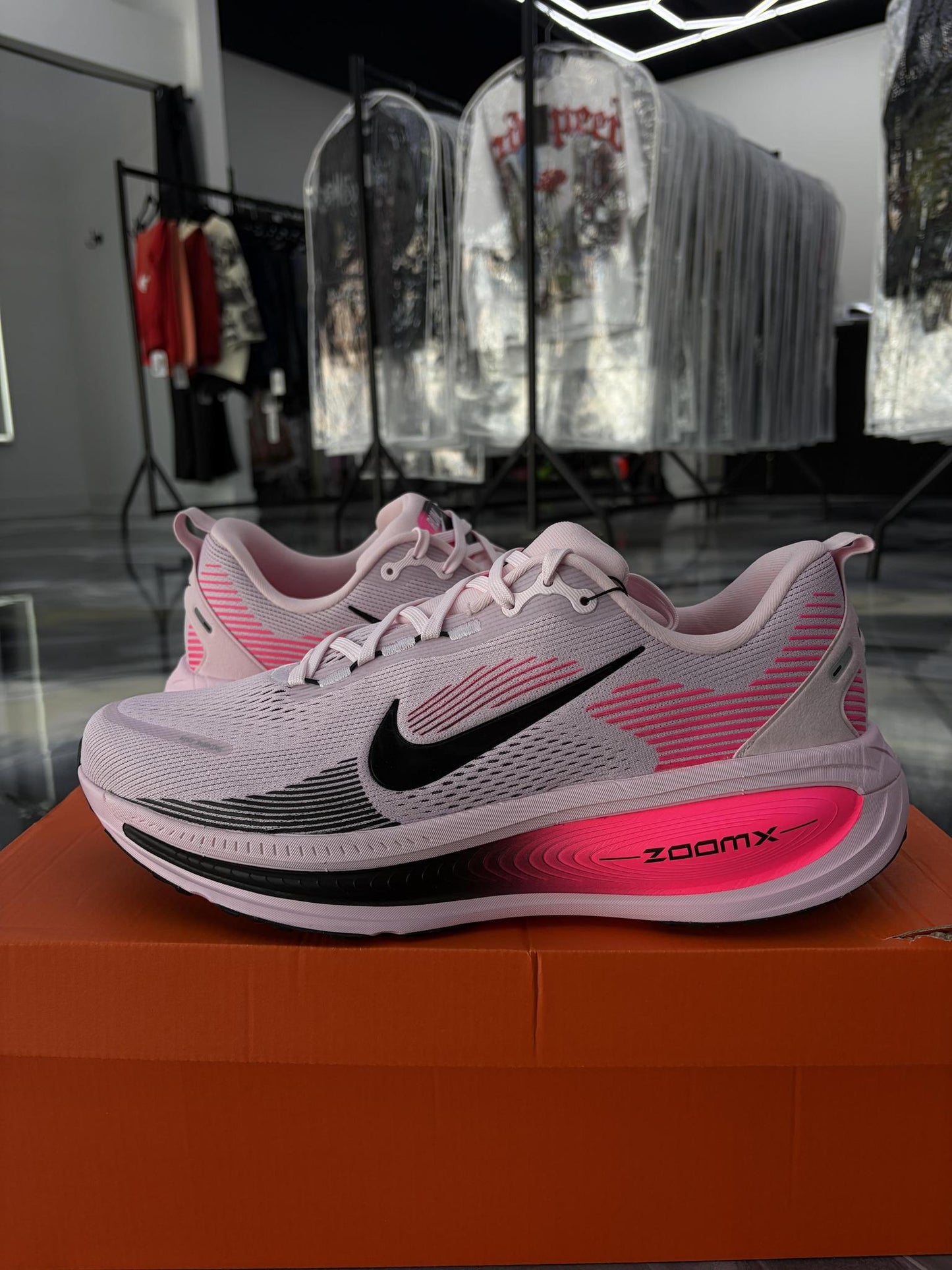 Nike Vomero 18 "Pink Foam" Used Size 13