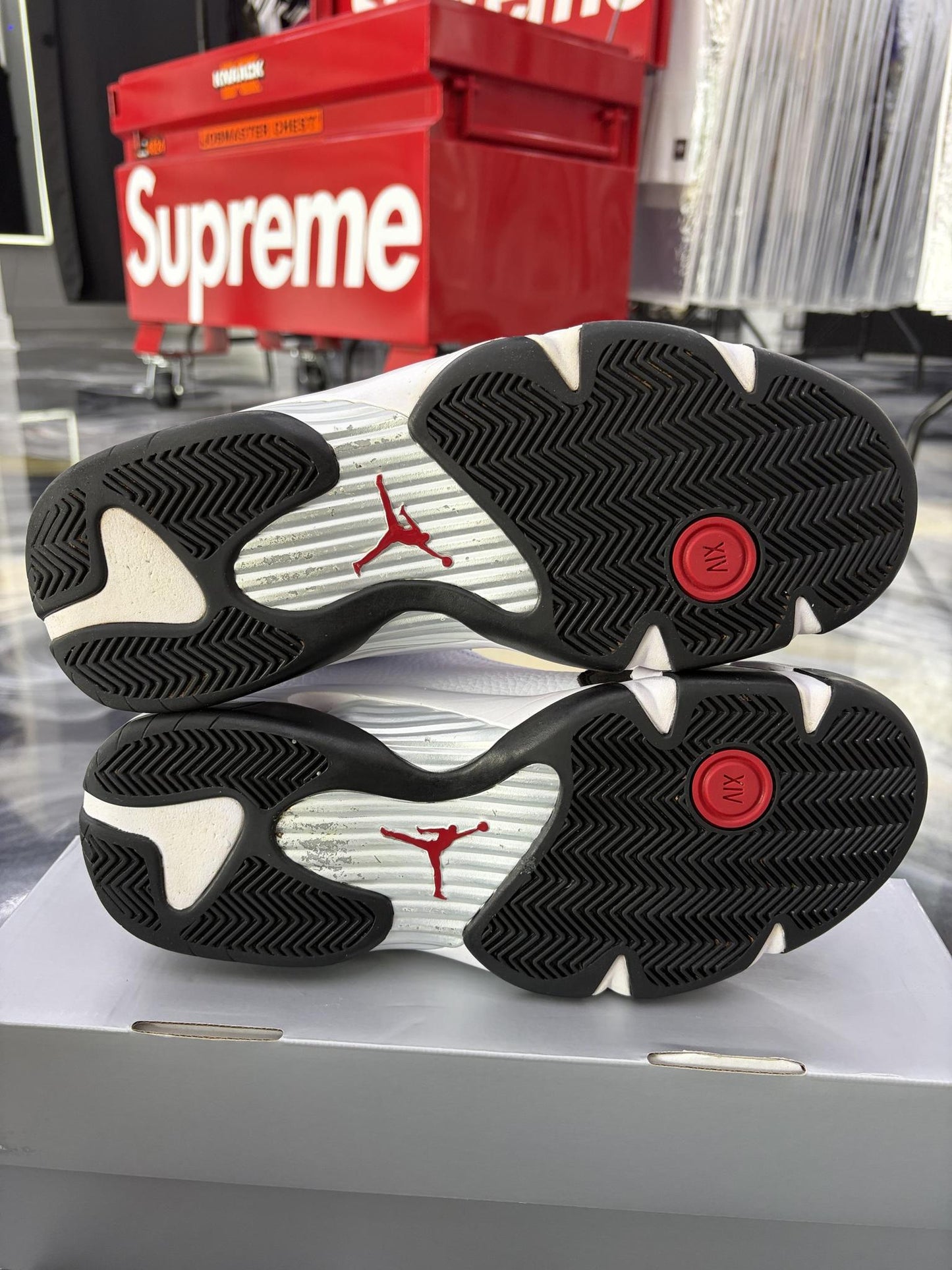 Jordan 14 "Black Toe" Used Size 10.5