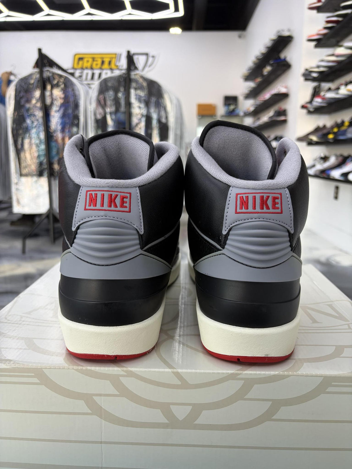 Jordan 2 "Black Cement" Used Size 15