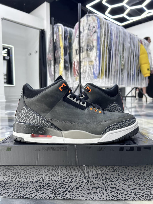 Jordan 3 Fear Used Size 12